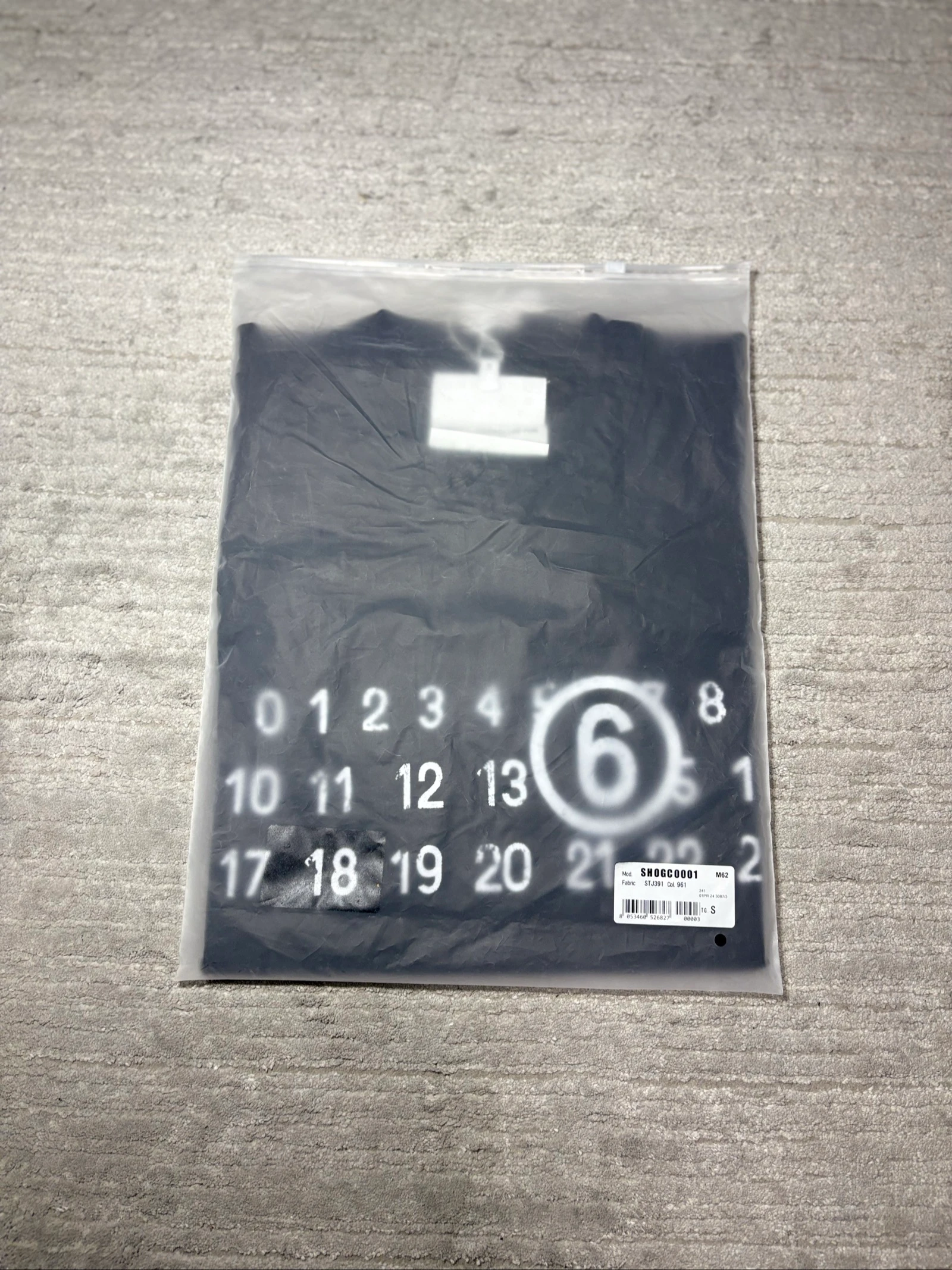 Camiseta Maison Margiela Negra Unissex – photo 2